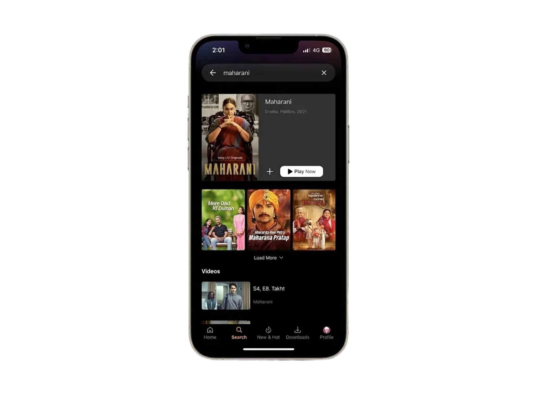 Old search results with generic listings